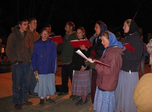 2011-12-04 The Bruderhof community sang carols. IMG_2175.jpg